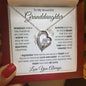 To My Beautiful Granddaughter Keep Me In Your Heart Forever Love Pendant