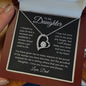 Daughter, Carry You In My Heart, Love Dad, Forever Love Necklace