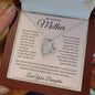My Amazing Mother Champagne Hearts, Forever Love Necklace