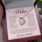 My Amazing Mother Champagne Hearts, Forever Love Necklace