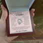 My Amazing Mother Champagne Hearts, Forever Love Necklace