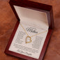 My Amazing Mother Champagne Hearts, Forever Love Necklace