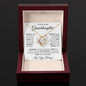 To My Beautiful Granddaughter Keep Me In Your Heart Forever Love Pendant