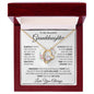 To My Beautiful Granddaughter Keep Me In Your Heart Forever Love Pendant