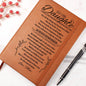 To My Daughter Be Bold, Be Brave Vegan Leather Journal