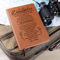 To My Daughter Be Bold, Be Brave Vegan Leather Journal