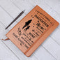I Am Not A Normal Girl 4 Mom Angel Leather Journal