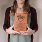 To My Daughter I Am So Proud Of You Vegan Leather Graphic Journal