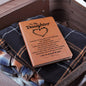 To My Daughter I Am So Proud Of You Vegan Leather Graphic Journal