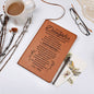 To My Daughter Be Bold, Be Brave Vegan Leather Journal