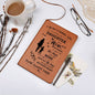 I Am Not A Normal Girl 4 Mom Angel Leather Journal