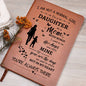 I Am Not A Normal Girl 4 Mom Angel Leather Journal