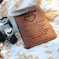 To My Daughter I Am So Proud Of You Vegan Leather Graphic Journal