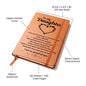 To My Daughter I Am So Proud Of You Vegan Leather Graphic Journal