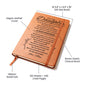 To My Daughter Be Bold, Be Brave Vegan Leather Journal