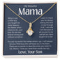 My Beautiful Mama Love Your Son Alluring Beauty Necklace