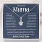 My Beautiful Mama Love Your Son Alluring Beauty Necklace