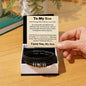 To My Son Love You Forever Bracelet