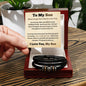 To My Son Love You Forever Bracelet