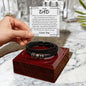To My Dad, Men's Love You Forever Bracelet