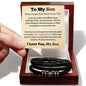 To My Son Love You Forever Bracelet