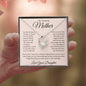 My Amazing Mother Champagne Hearts, Forever Love Necklace