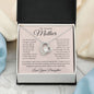 My Amazing Mother Champagne Hearts, Forever Love Necklace