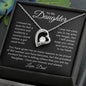 Daughter, Carry You In My Heart, Love Dad, Forever Love Necklace