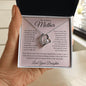My Amazing Mother Champagne Hearts, Forever Love Necklace