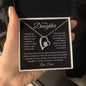 Daughter, Carry You In My Heart, Love Dad, Forever Love Necklace