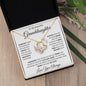To My Beautiful Granddaughter Keep Me In Your Heart Forever Love Pendant