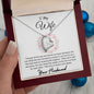 To My Wife, Amazing Life Forever Love Necklace