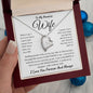 To My Amazing Wife Forever Love Necklace