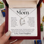 My Beautiful Mom, In My Heart Forever Love Necklace
