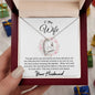 To My Wife, Amazing Life Forever Love Necklace