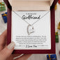 To My Beautiful Girlfriend, Forever Love Necklace