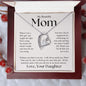My Beautiful Mom, In My Heart Forever Love Necklace