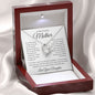 To My Amazing Mother Forever Love Necklace