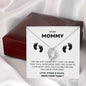 To My Mommy, Baby Bump, Forever Love Necklace