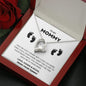 To My Mommy, Baby Bump, Forever Love Necklace