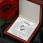 To My Amazing Mother Forever Love Necklace