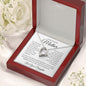 To My Amazing Mother Forever Love Necklace