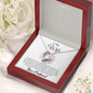 To My Wife, Amazing Life Forever Love Necklace