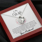 To My Wife, Amazing Life Forever Love Necklace