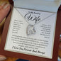 To My Amazing Wife Forever Love Necklace