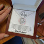 To My Wife, Amazing Life Forever Love Necklace