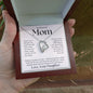 My Beautiful Mom, In My Heart Forever Love Necklace