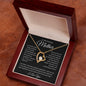 To My Amazing Mother, I Love You Forever Love Necklace