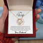 To My Wife, Amazing Life Forever Love Necklace