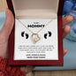To My Mommy, Baby Bump, Forever Love Necklace